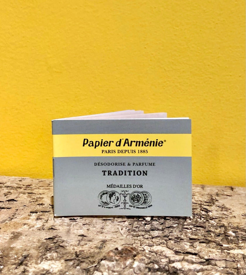 Papier d'Arménie Tradition Triple - Carnet