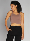 Bamboo Cropped Tank