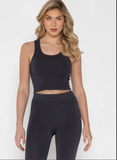 Bamboo Cropped Tank