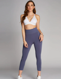 Bamboo 3/4 Crop High-rise Leggings