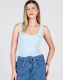 Bamboo Short Scoop Tank