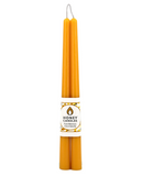 Beeswax Taper Candle Pair - Natural