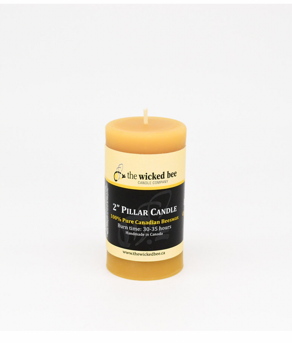 Wicked Bee Pillar Candle - 2