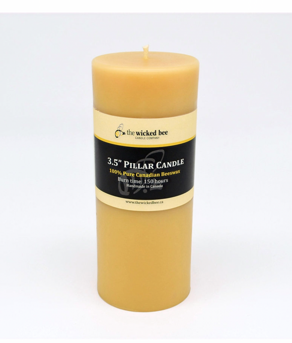 Wicked Bee Pillar Candle - 3.5