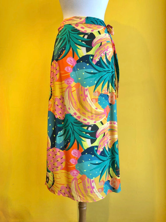 Fruta De Palma Wrap Skirt