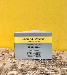 Papier d'Arménie Cahier Arménie - 4,20€