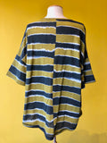 Asymmetric Striped T-Shirt