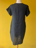 Linen Button Dress