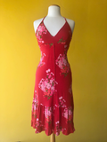Desigual Floral Camisole Dress (Cherry)