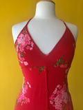Desigual Floral Camisole Dress (Cherry)