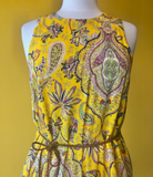 Desigual Yellow Patterned Dress (Adriana)