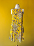 Desigual Yellow Patterned Dress (Adriana)