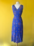 Desigual Faux-Wrap Dress (Santorini; Ibiza)