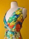 Desigual Faux-Wrap Dress (Santorini; Ibiza)