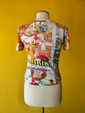 Desigual Ribbed T-Shirt (Tattoo)