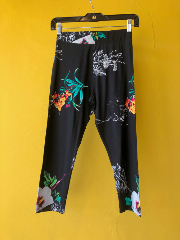Desigual Crop Leggings (Botanic) (SALE)