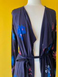 Desigual Open Floral Cardigan (with belt) (Oporto)