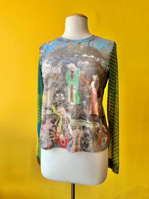 Desigual Mesh Long-sleeve ('Kidz')