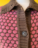 Long Wool/Alpaca Blend Cardigan