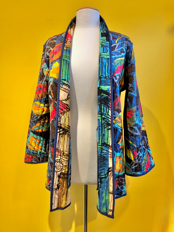 Reversible Kimono Jacket